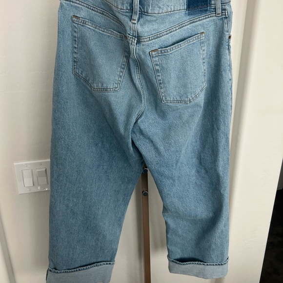 Abercrombie & Fitch Curve Love Low Rise Baggy Jeans Size 14 Short NWT - Picture 5 of 5